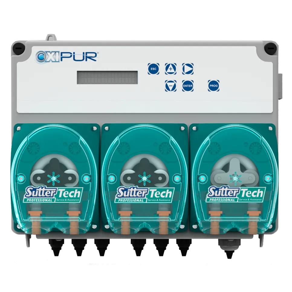 [806108] SUTTER. OPL EVO BASIC 3 PERS. Sistema de dosificación para Lavadoras Autoservicio o Domésticas. 5 Programas, 3 Productos.