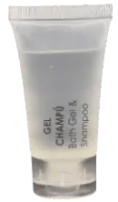 Tubo GEL y CHAMPÚ 30 ml LUX. 500 Uds