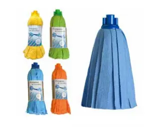 [519V] LIGERINA TIRAS RIZO MICROFIBRA (caja 12 unidades) (Verde)