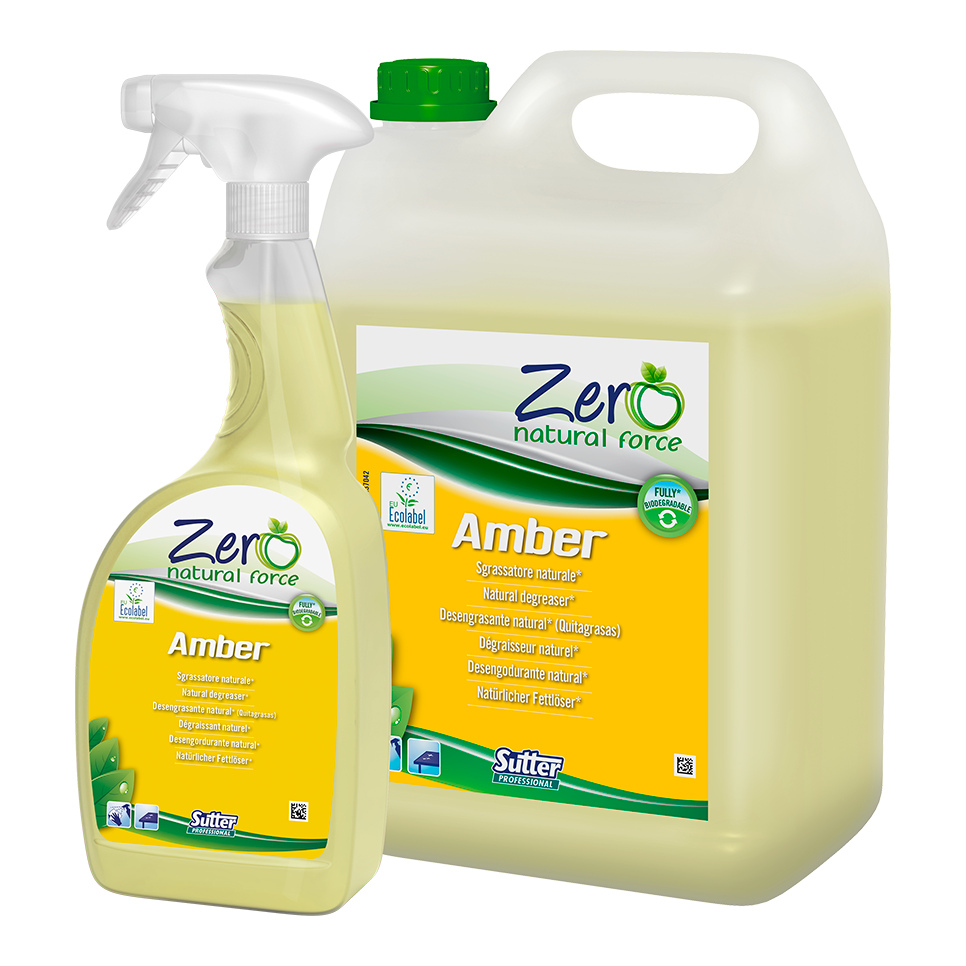 SUTTER. AMBER. Desengrasante natural.