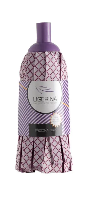 [518] Fregona Ligerina Minitrenza Antibacterias. Azul oscuro marino, 160gr  (Unidad)