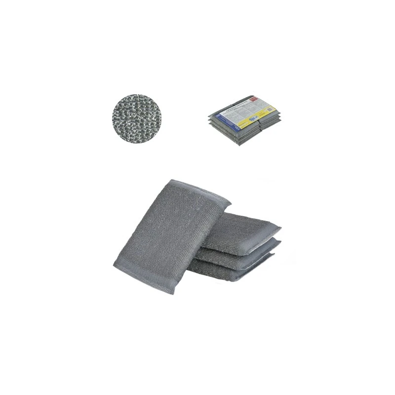 Almohadilla Abrasiva Inoxidable. Pack-6. 