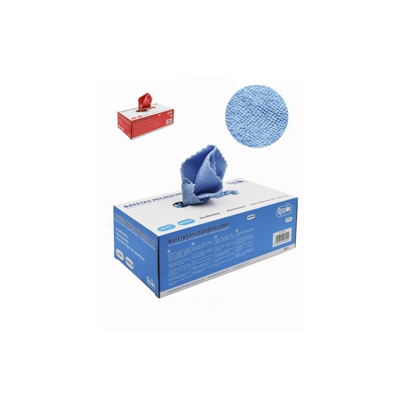 Bayeta Microfibra POP. En cajita dispensadora