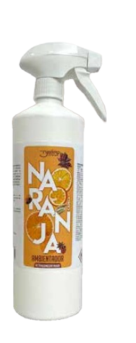 Ambientador ultra concentrado. NARANJA y CANELA con pulverizador 1L 