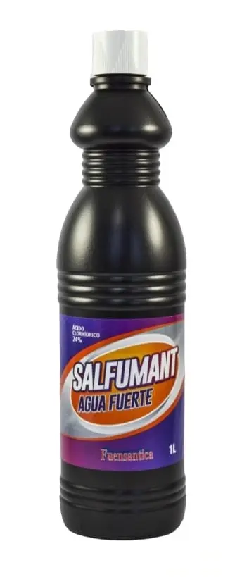 SALFUMAN Agua fuerte botella la Fuensantica. 1L