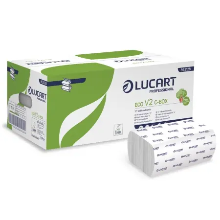 Pack 15. Toallas plegadas en "V" Eco V 2 C-BOX 