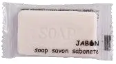 [JB0010] JABÓN 10 GRS. RECTANGULAR CELOFAN LUX 10×100 Uds