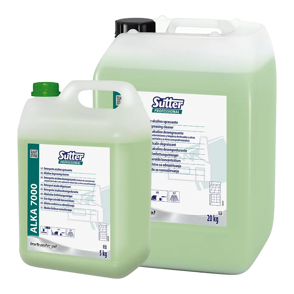 [0538100] SUTTER. ALKA 7000 Detergente alcalino desengrasante 20L