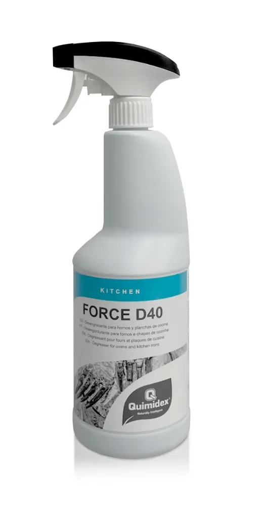 [804030] Force D40. Desengrasante para planchas de cocina y hornos (Unidad)