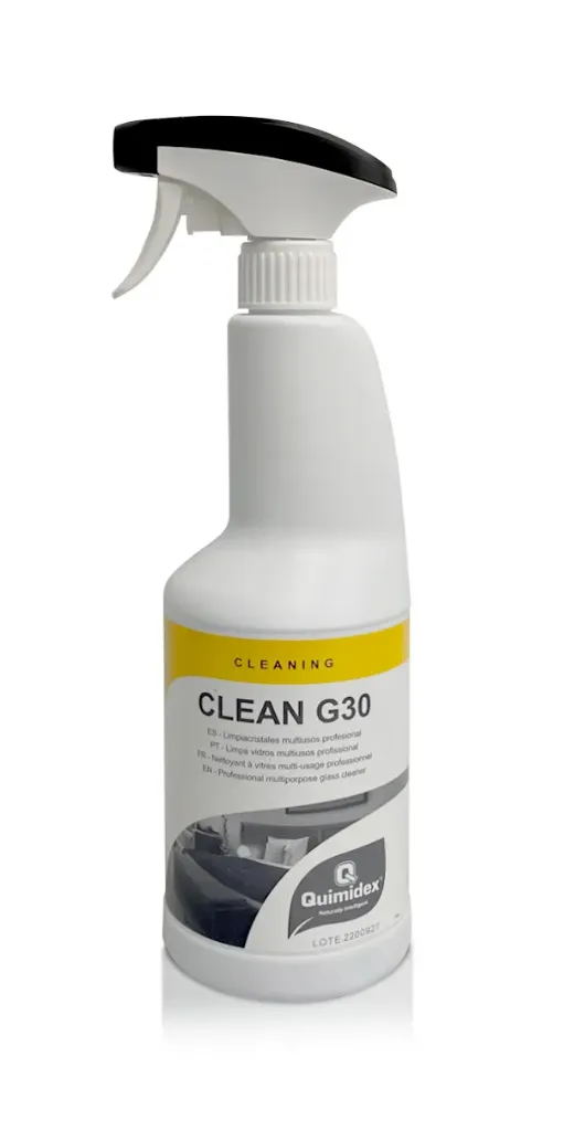 [501026] Quimidex. CLEAN G30 Limpiacristales Multiusos Profesional 750 ml. (Unidad)